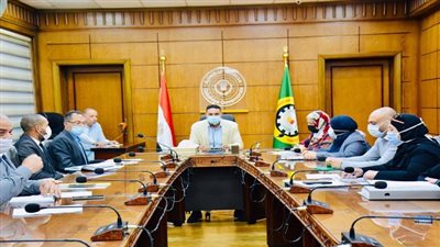 محافظ الدقهلية يتابع مع مسئولي الهيئة العربية للتصنيع تدوير مصنع سندوب لتدوير القمامة