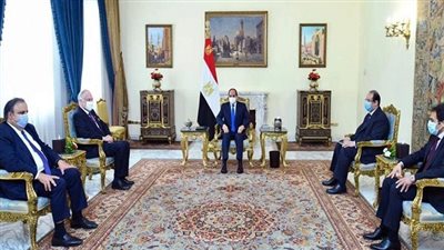 الرئيس السيسي يستقبل رئيس الكونجرس اليهودي العالمي