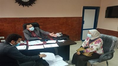 وفد من وزارة الصحة في السويس لمتابعة عمل هيئة التمريض