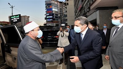 محافظ الغربية يستقبل الدكتور محمد مختار جمعة وزير الأوقاف