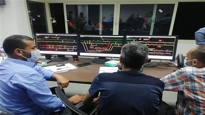 النقل: دخول المنطقة الأوتوماتيكية بين برج إشارات سيدى جابر وكفر الدوار الخدمة