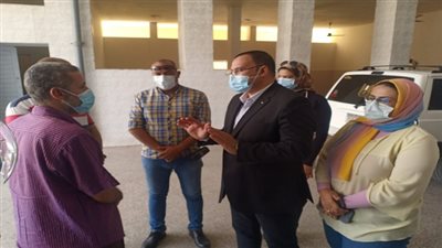 الحفناوى يتفقد ثلاجة حفظ الموتى  بالسويس