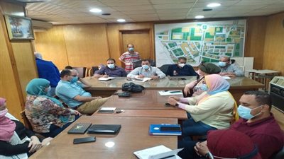 وكيل صحة السويس يعقد إجتماعاً لمواجهة كورونا 