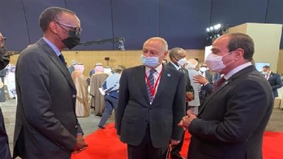 الرئيس السيسي يصل قصر إفيمير للمؤتمرات للمشاركة في مؤتمر باريس