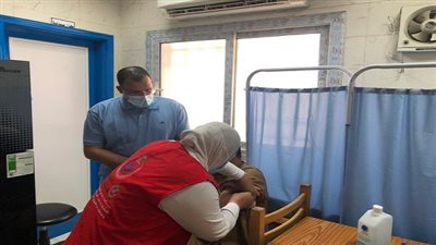 إفتتاح وحدة الرعاية الأولية بعبور السويس لتطعيم الفئات المستهدفة من كورونا 