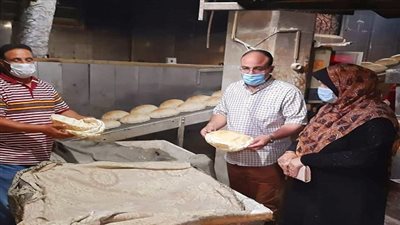 تموين الدقهلية.. ضبط مخابز ومحلات مخالفة فى حملة تموينية بمدينة اجا 