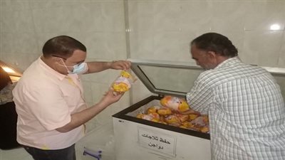 الحفناوي يتفقد مطبخ مستشفي السويس العام 