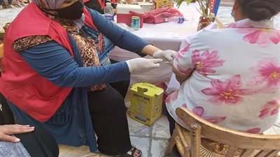 الصحة تطعم 200 مواطن اليوم بثلاث مواقع فى ابشواى وبندر الفيوم