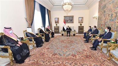 الرئيس السيسي يستقبل وزير الرياضة ورئيس اللجنة الأولمبية السعودية