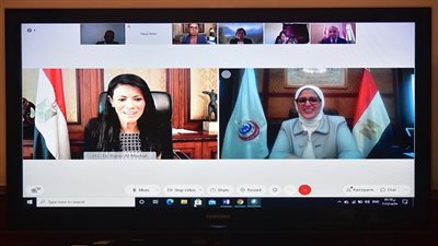 وزيرا الصحة والتعاون الدولي يعقدان اجتماعًا مع السفير الكندي وممثل الأمم المتحدة