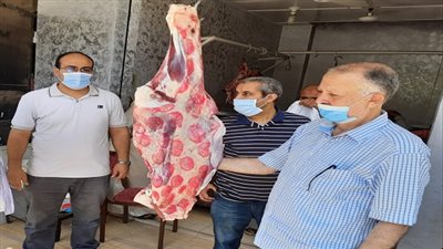 حملات تموينية مكثفة على مخابز ومحلات الجزارة بمدينة أجا دقهلية 