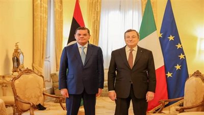 رئيس الحكومة الليبية يبحث مع نظيره الإسبانى تعزيز العلاقات الثنائية