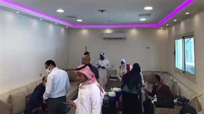 تطعيم العاملين بالقنصلية السعودية بالسويس بلقاح كورونا