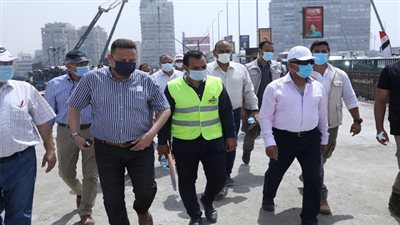 وزير النقل يتابع التقدم في معدلات تنفيذ أعمال تطوير الطريق الدائري 