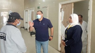 وكيل صحة السويس يتفقد طوارئ المستشفي العام 