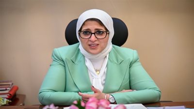 وزيرة الصحة تصل 