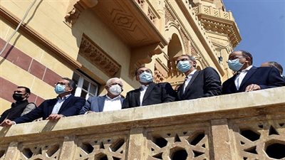 مدبولي يتفقد ترميم قصر السلطان حسين كامل 