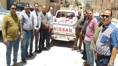 تموين الفيوم ضبط نصف طن لحوم وبانيه ودواجن وكبد وقوانص فاسدة في مطعم شهير 