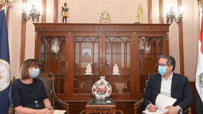 وزير السياحة والآثار يستقبل المُنسق المقيم للأمم المتحدة في مصر