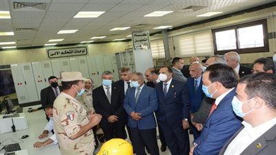 زيارة وفد من أعضاء مجلس النواب لشركة النصر للكيماويات الوسيطة 