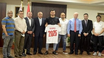 رسميًا.. الونش يجدد تعاقده مع الزمالك 
