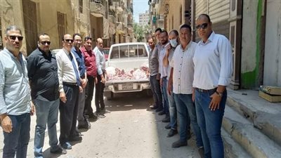 تموين الفيوم ضبط ٦٠ كيلو لحوم وكبدة وسجق بمنفذ بالحواتم وثلاجة بباغوص فاسدة 