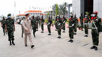 الفريق محمد فريد يعود لمصر بعد انتهاء زيارته للكونغو والسودان