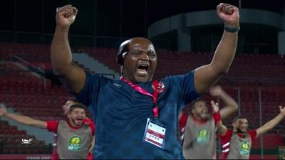 انتهاء الشوط الأول بتقدم الأهلي على الترجي 1-0 