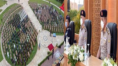 وزير الدفاع يشهد تخريج دورات جديدة من دارسى أكاديمية ناصر العسكرية