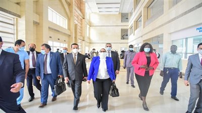 وزيرة الصحة تنقل رسالة تهنئة من الرئيس السيسي بمناسبة العيد الوطني لجمهورية جنوب السودان