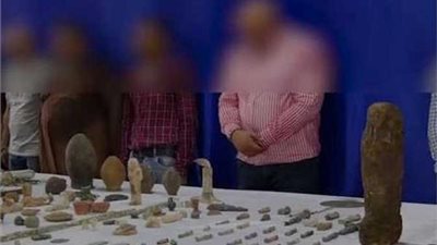 تجديد حبس نائب الجن و16 متهما فى قضية الآثار الكبرى