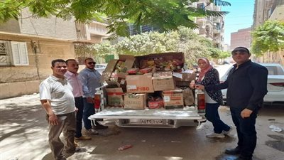 ضبط  1250 علبة باجمالي 30 الف كيس مشروبات وسلع غذائية منتهية الصلاحية 