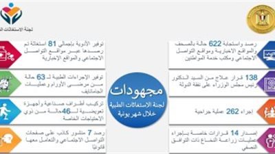 مدبولى يتابع جهود لجنة الاستغاثات الطبية بمجلس الوزراء