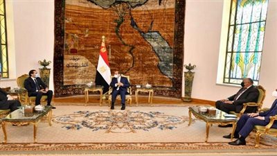 السيسى يستقبل سعد الحريرى ويؤكد دعم مصر لاستعادة استقرار لبنان