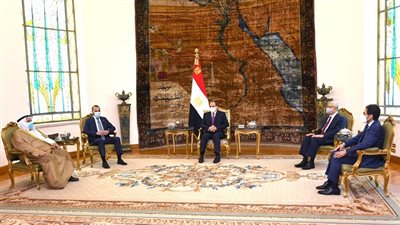 السيسى لرئيس مجلس الأمة الكويتى: أمن الخليج مرتبط بأمن مصر القومى