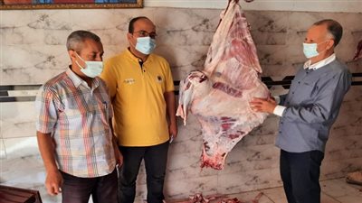 ضبط كمية كبيرة من لحوم خارج السلخانة وتلاعب بالأسعار باجا بالدقهلية 