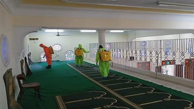 أوقاف الدقهلية.. حملات لتطهير المساجد التي تقام بها صلاة عيد الأضحى المبارك 