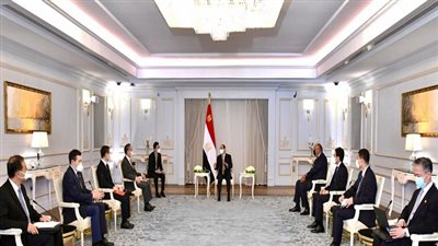 الرئيس السيسي: نحرص على الارتقاء بمستوى الشراكة الاستراتيجية الشاملة مع الصين