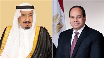 الرئيس السيسى وخادم الحرمين الشريفين يتبادلان التهنئة بعيد الأضحى المبارك