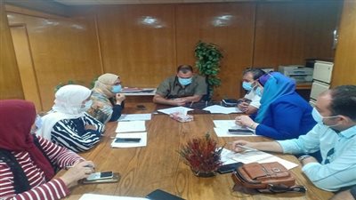  صحة السويس تشهد إجتماعاً بحضور لجنة النفايات الطبية الخطرة 