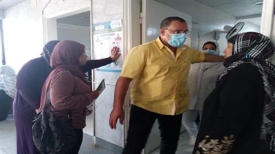 وكيل صحة السويس يتفقد المستشفي العام وثلاجة حفظ الموتى 