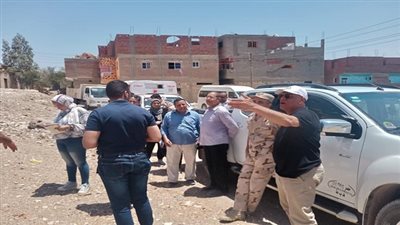 لجنة من مجلس الوزراء والتنمية المحلية والهيئة الهندسية للقوات المسلحة لمعاينة قطع اراضي 