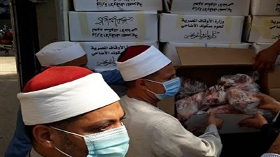 مديريات الأوقاف بـ 5 محافظات تستقبل سيارات لحوم الأضاحي