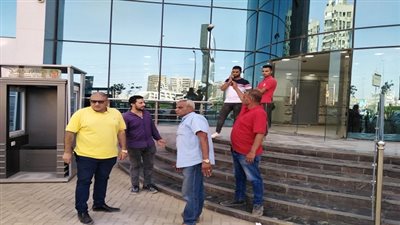 جودة: إيقاف أعمال تشوين مواد بناء وتشطيبات بالبنك الاهلي بالطريق الدائري