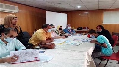 الحفناوى يترأس لجان المقابلات الشخصية للراغبين الالتحاق بمدارس التمريض 