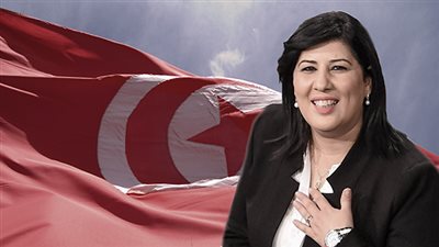 إعادة انتخاب عبير موسى رئيسة لحزب الدستورى الحر التونسى