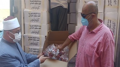 أوقاف السويس تعلن وصول  الدفعة الثالثة من لحوم  صكوك الأضاحي 