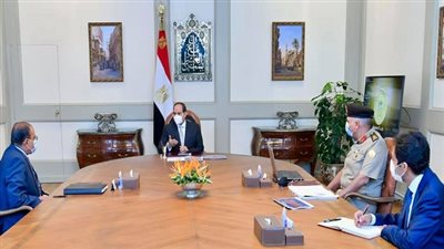 الرئيس السيسي يستعرض نتائج أعمال اللجنة العليا المتخصصة في عوامل الأمان لمحطة الضبعة النووية 