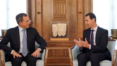 الرئيس السورى يبحث مع عضو البرلمان الأوروبى تطورات الأوضاع