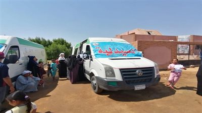 ختام فعاليات القافلة الطبية بالسويس ضمن مبادرة رئيس الجمهورية 